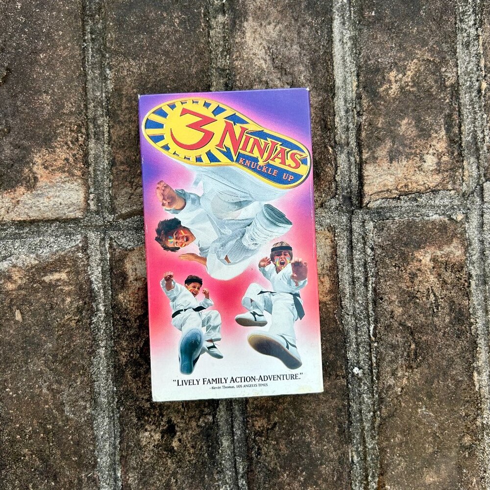 3 Ninjas (VHS, 1995) Kids Family Movie